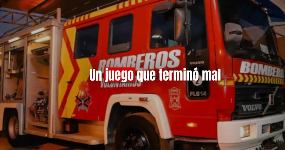 Un niño jugaba con un encendedor y prendió fuego su casa 