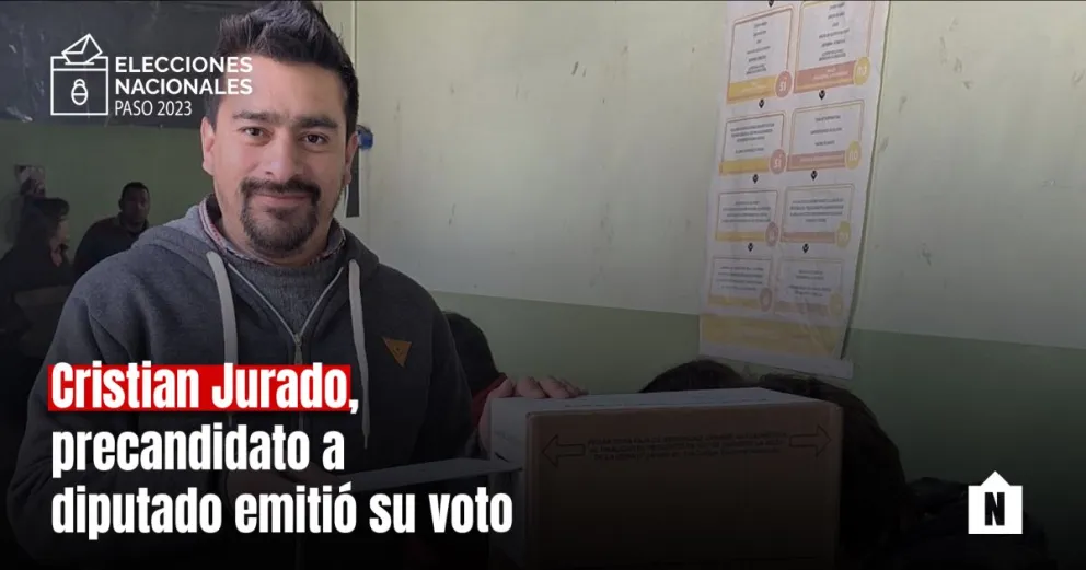Cristian Jurado: “No hemos tenido grandes irregularidades con nuestros votos”