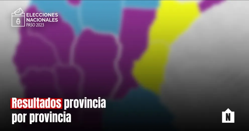 Elecciones PASO 2023: ¿cómo quedó el mapa de Argentina?