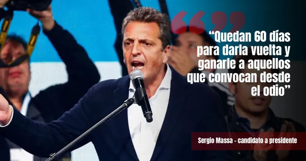 Massa llamó a construir una "nueva mayoría" 