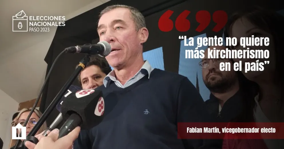 Fabián Martín se mostró optimista por el resultado 