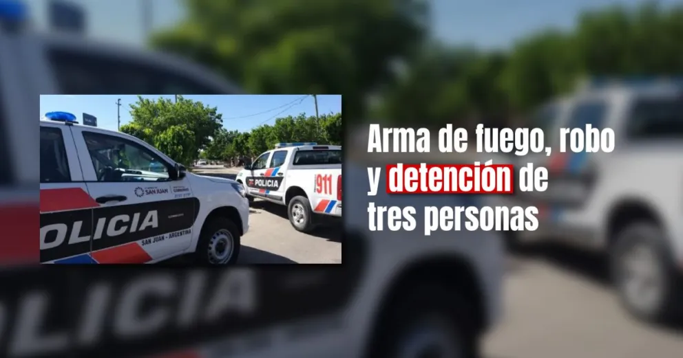 Dos hombres y una mujer detenidos por diferentes hechos ilícitos 