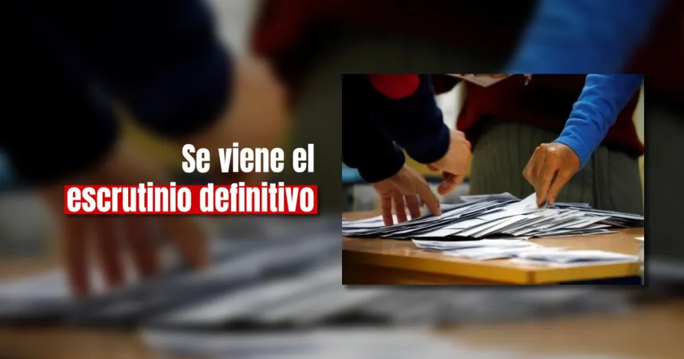 Comienza el escrutinio definitivo de las PASO en la provincia 