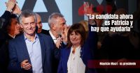 Mauricio Macri salió a respaldar a Patricia Bulrrich de cara a las generales de octubre 