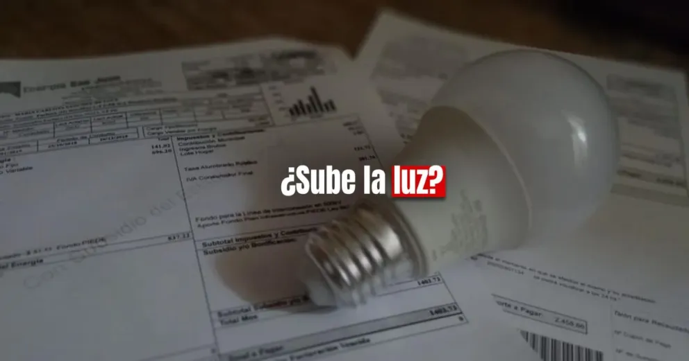 El precio de la luz podría aumentar un 30% para octubre 