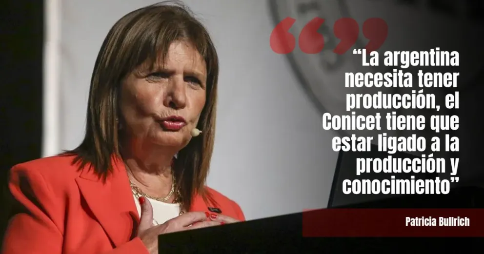 Patricia Bullrich se diferenció de Milei: "Nosotros creemos que la ciencia es fundamental"
