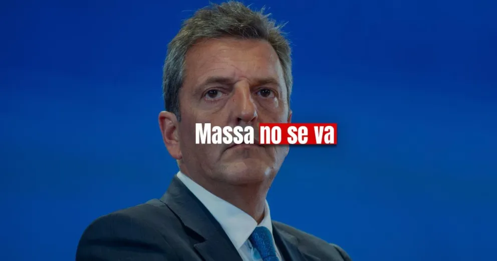 Massa descartó su renuncia como ministro de Economía 