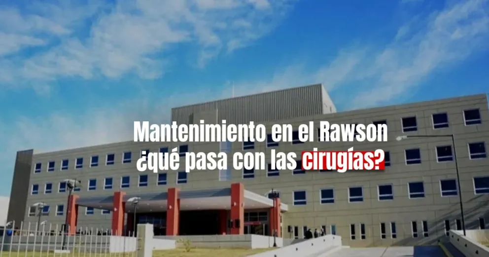 Hospital Rawson: reprograman cirugías por obras en el sector quirúrgico 