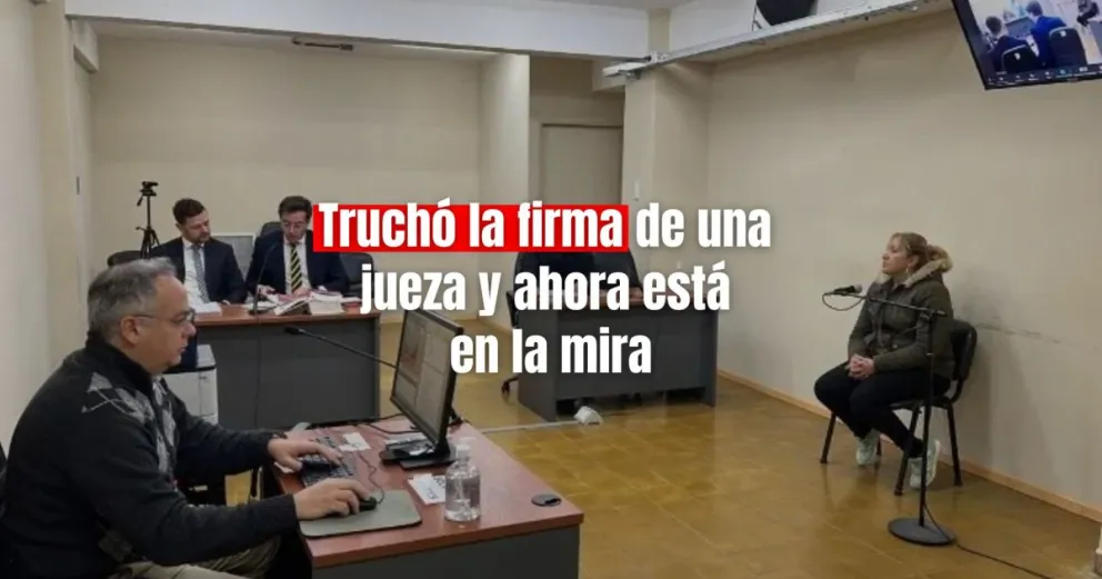 Una mujer en la mira de la Justicia por falsificar la firma de una jueza