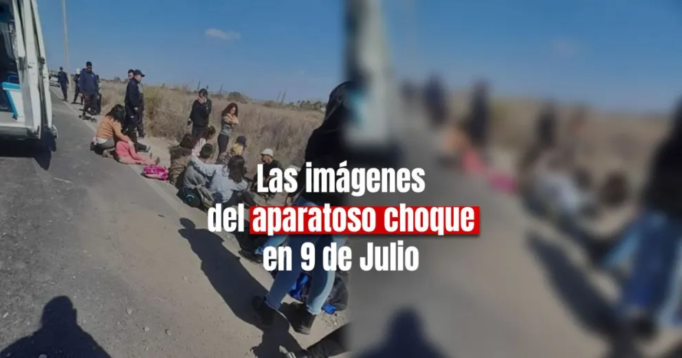 Se conocieron más detalles del siniestro vial en 9 de Julio que dejó once heridos