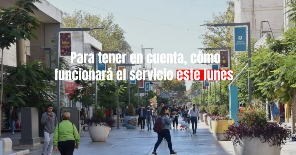 Conocé como funcionarán los servicios durante el feriado de este lunes