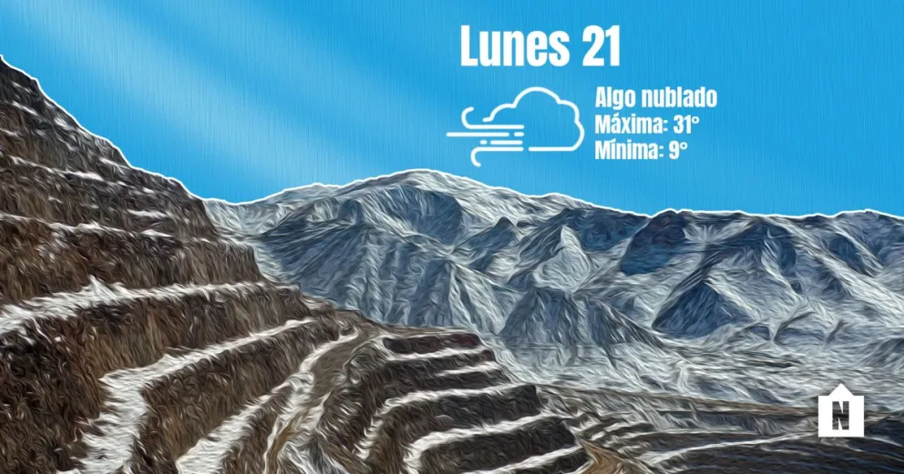 El Zonda hace levantar la temperatura en el lunes feriado