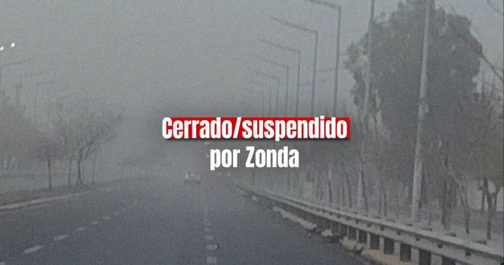 Viento Zonda: actividades suspendidas y miles de usuarios sin luz