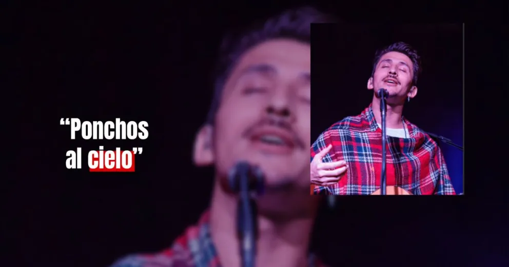 Sebastián Garay presenta "Ponchos al cielo" en el teatro Municipal