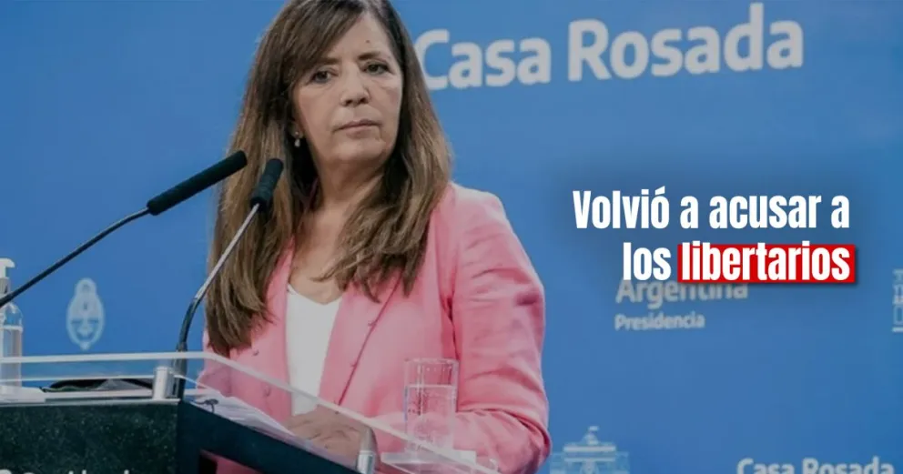 Gabriela Cerruti dijo que el sector de Milei y Bullrich incentivan a los saqueos 