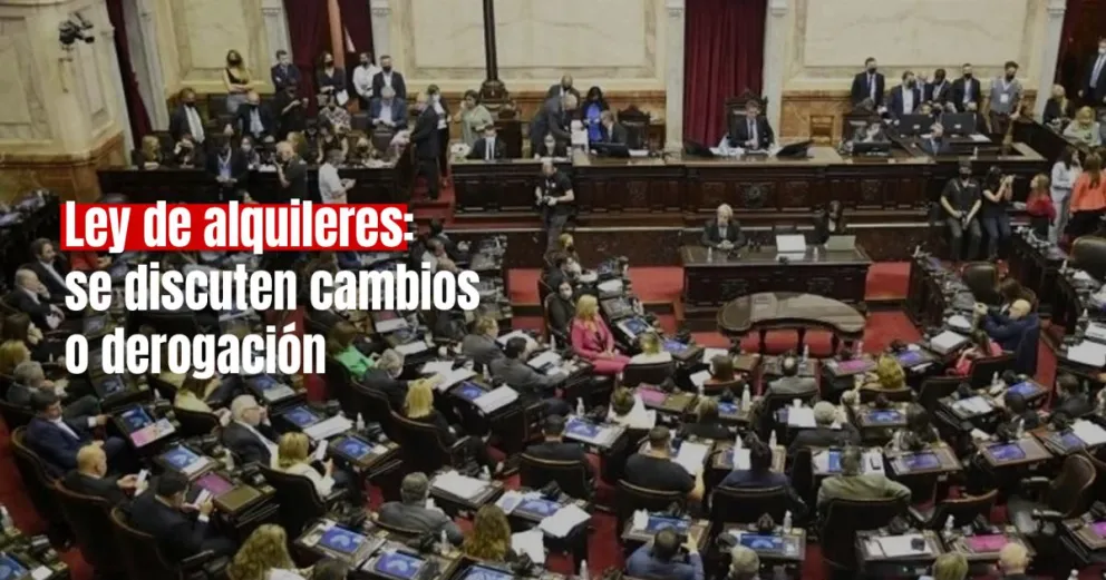 Diputados: la oposición logró el quórum y debaten aplicar cambios o derogar la ley de alquileres