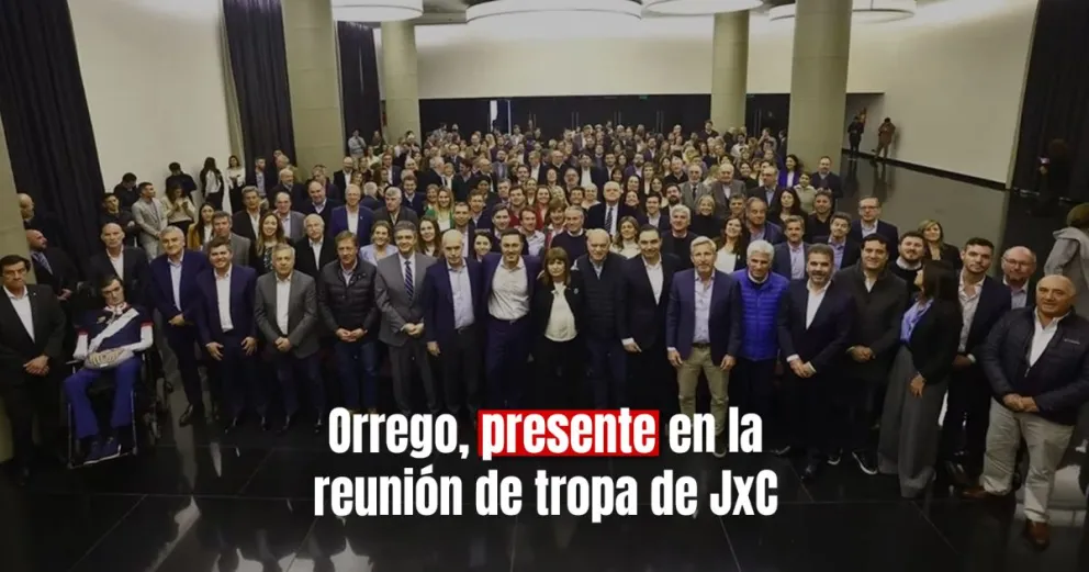 Orrego presente en la reunión de Patricia Bullrich con gobernadores y legisladores de JxC