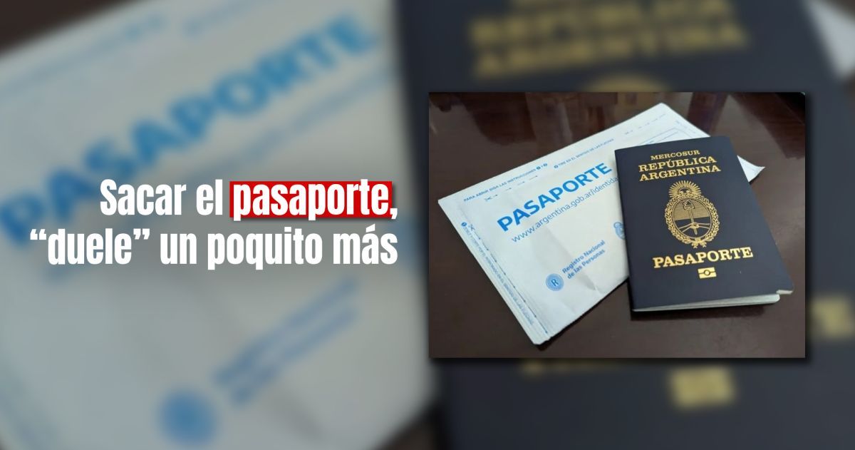 Actualizaron los precios de tramitar el pasaporte 