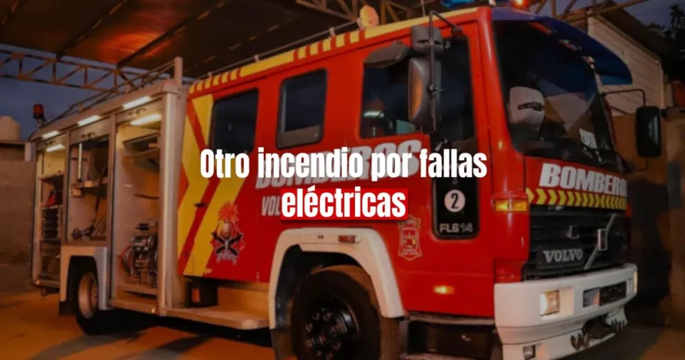 Una casa se prendió fuego con menores adentro 