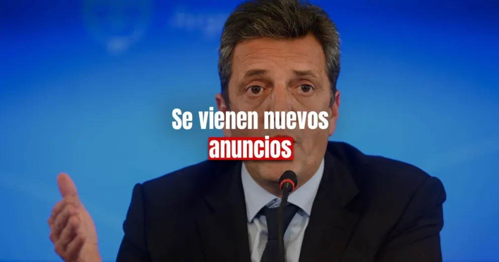 Massa anunciará nuevas medidas para trabajadores y pymes