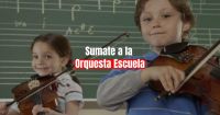 La Orquesta Escuela Municipal abrió las inscripciones para sumar chicos 