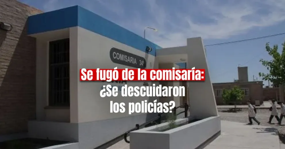 Un reo se escapó de la Comisaría 34ta. y sospechan que hubo negligencia policial