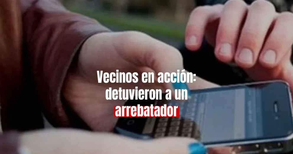 Vecinos de Rawson ayudaron a evitar un robo y detuvieron a un delincuente