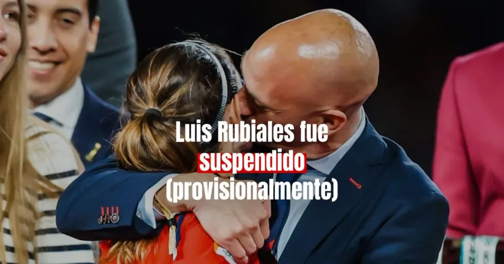 La FIFA suspendió a Luis Rubiales por 90 días