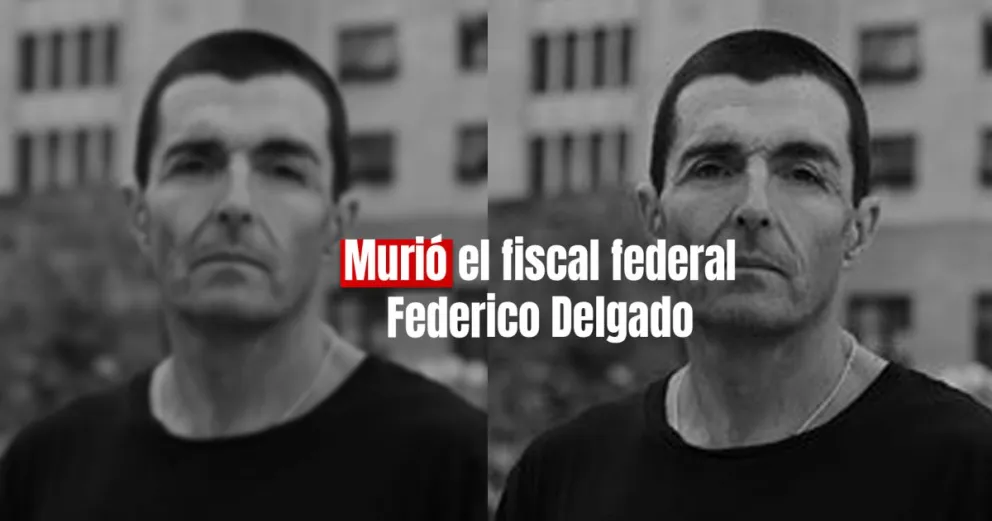 Murió el fiscal Federico Delgado tras padecer cáncer de pulmón 