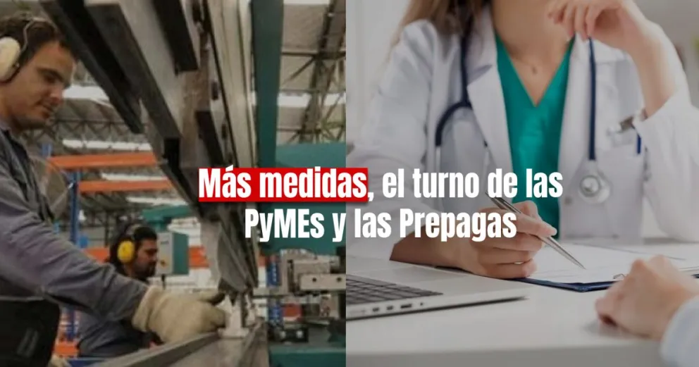 Massa dio nuevos anuncios para PyMEs y medicina prepaga