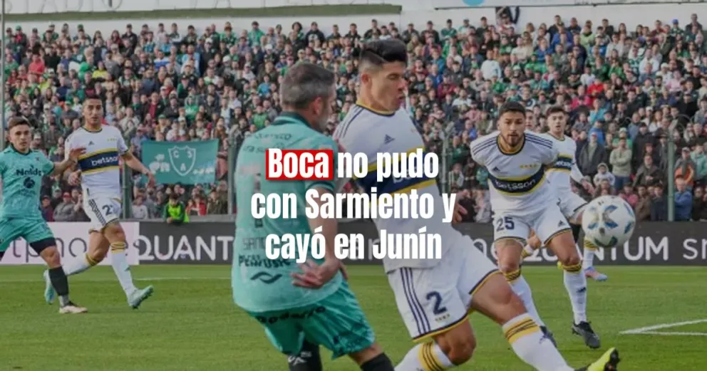 Los suplentes de Boca no hicieron pie y cayeron por la mínima ante Sarmiento 