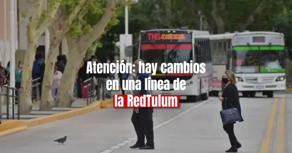Una importante línea de la RedTulum modifica su recorrido
