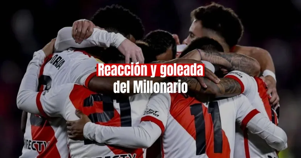 River fue efectivo y goleó a Barracas 