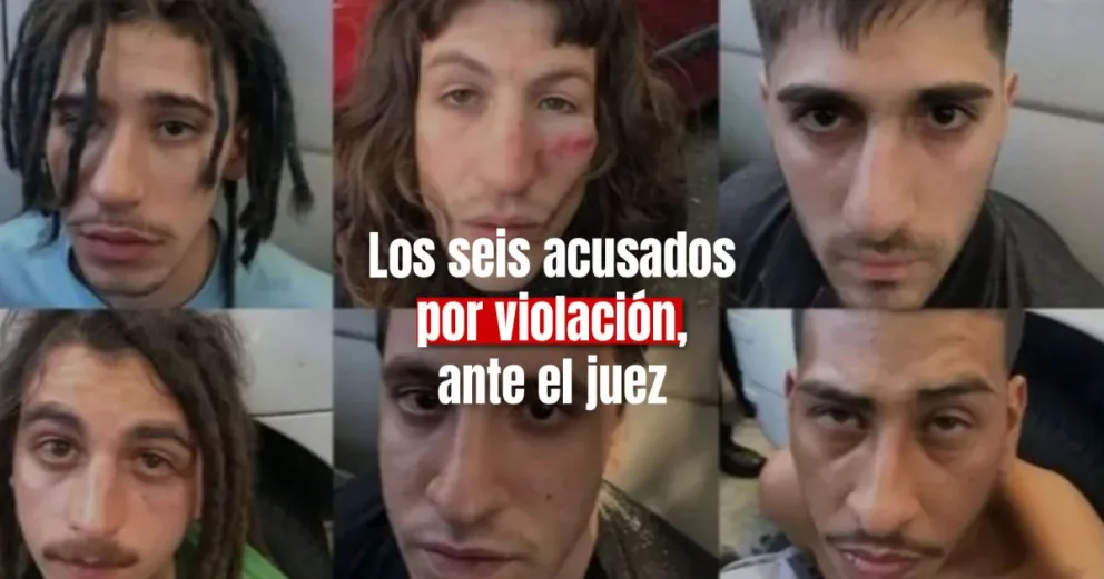 Comienza el juicio contra los seis acusados de violar a una joven en un auto