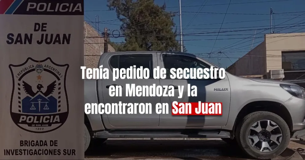 Secuestraron en Capital una camioneta que tenía pedido de secuestro por robo