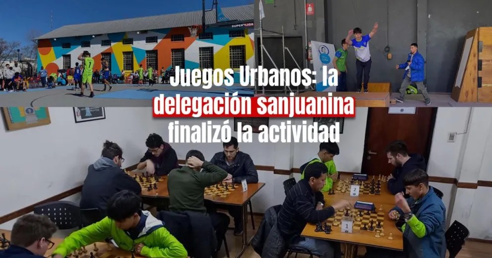 Gran cierre de los deportistas sanjuaninos en los Juegos Evita Urbanos en Buenos Aires