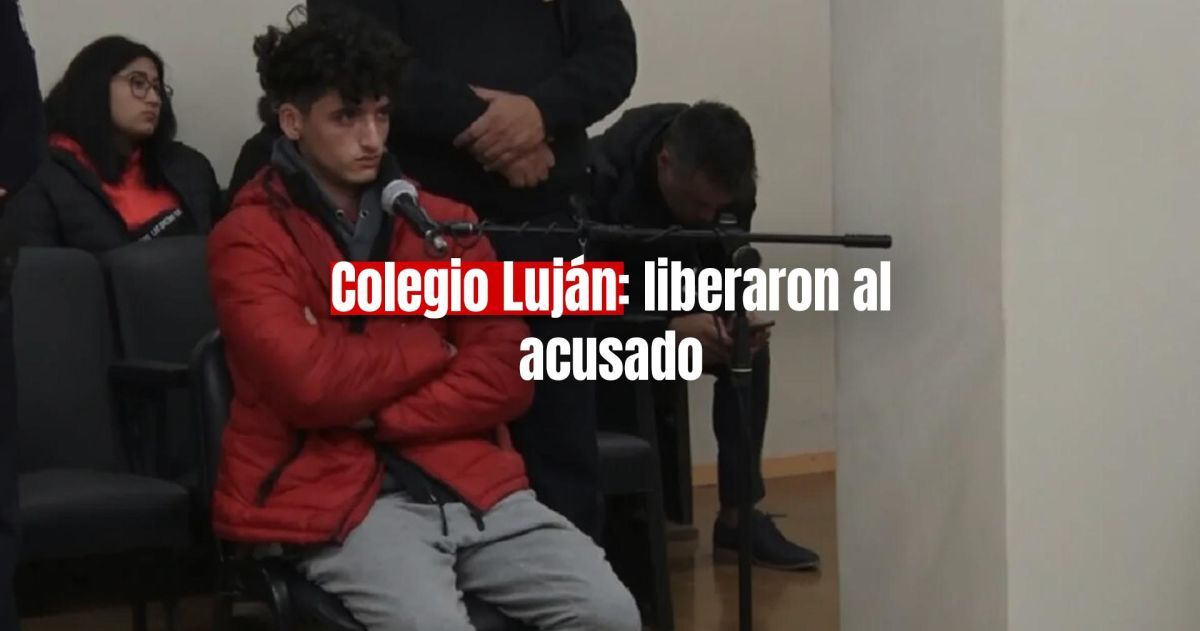 Colegio Luján: tras el ADN negativo, liberaron al único acusado 