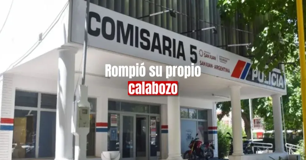 Un hombre tendrá que enfrentar cargos por romper la puerta de su calabozo 