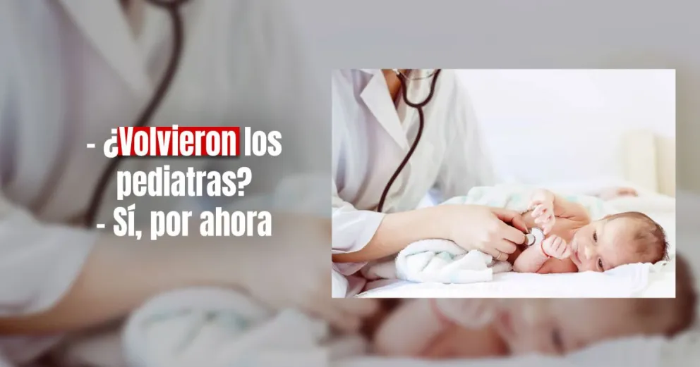Médicos pediatras retomaron la actividad en el Cimyn