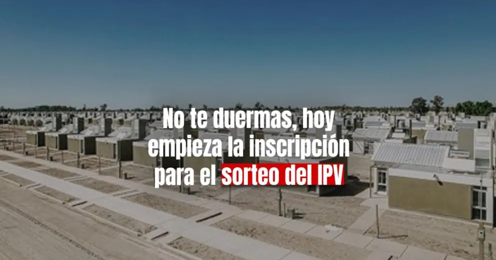 IPV: este martes comienza la inscripción para los 18 barrios que se sortearán en noviembre 