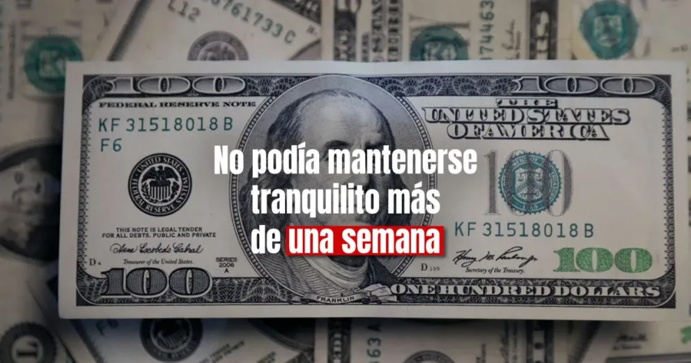 El dólar blue cerró a $765 en San Juan 