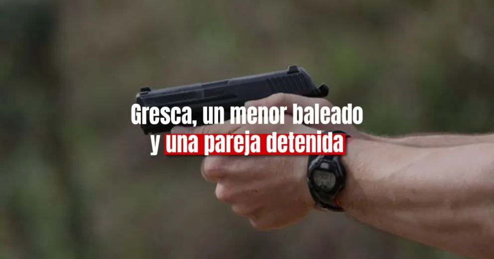 Detuvieron a un joven que baleó a un menor a la salida de una fiesta