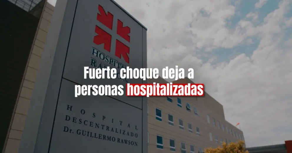 Dos personas hospitalizadas tras ser impactadas por un auto