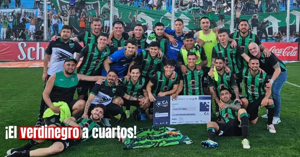 San Martín lo ganó sobre el final y avanzó a cuartos de final en Copa Argentina