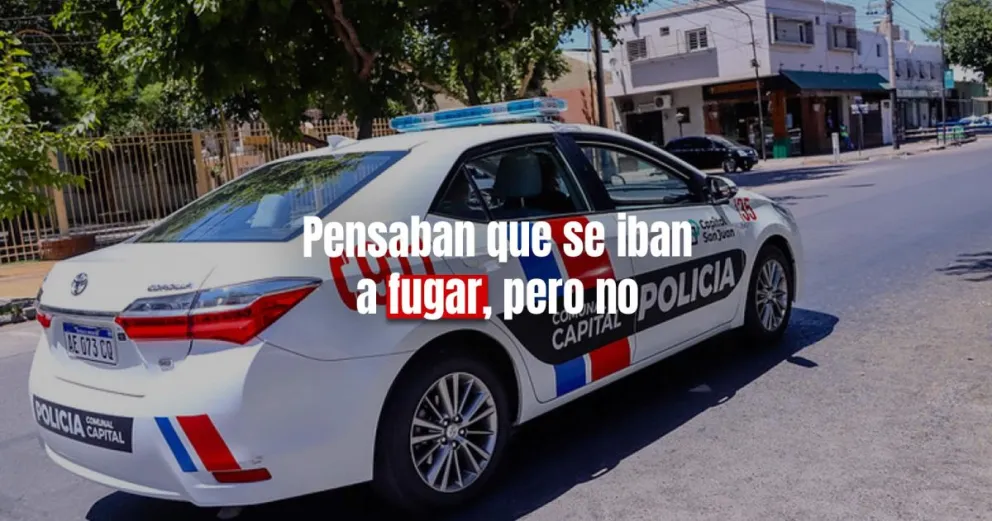 Dos ladrones fueron detenidos por entrar a una casa a robar 