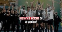 Con tres sanjuaninos, la selección argentina se coronó campeón del Sudamericano 2023
