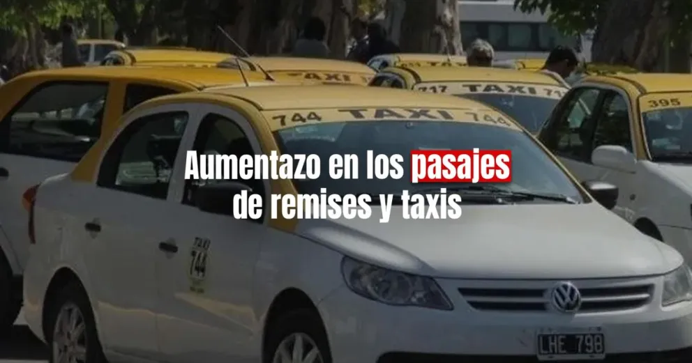 A partir de septiembre, rigen las nuevas tarifas en los taxis y remises 