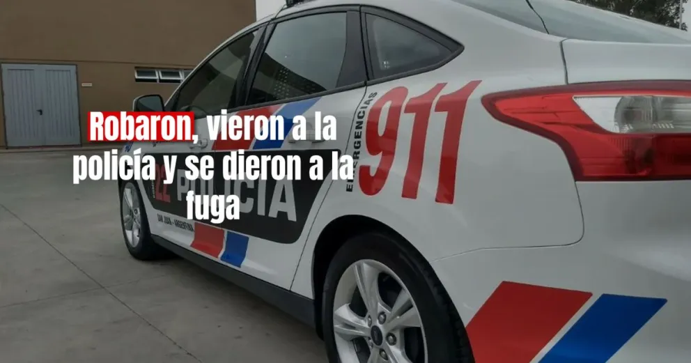 Dos personas robaron una moto y la abandonaron al ver a la Policía