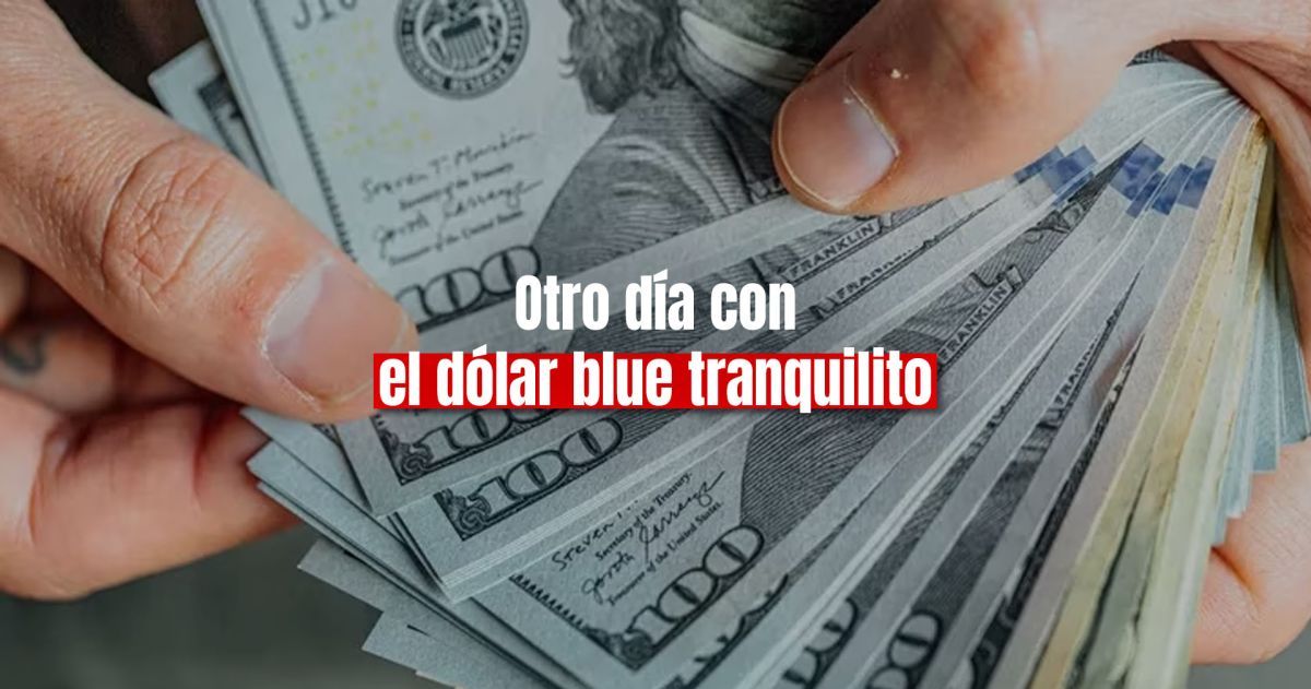 El dólar blue se mantuvo estable y cerró a $755 en San Juan