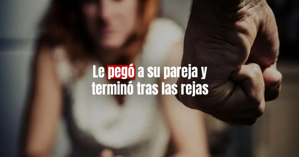 Una mujer denunció que su pareja se puso violento y le pegó desfiguró la cara 